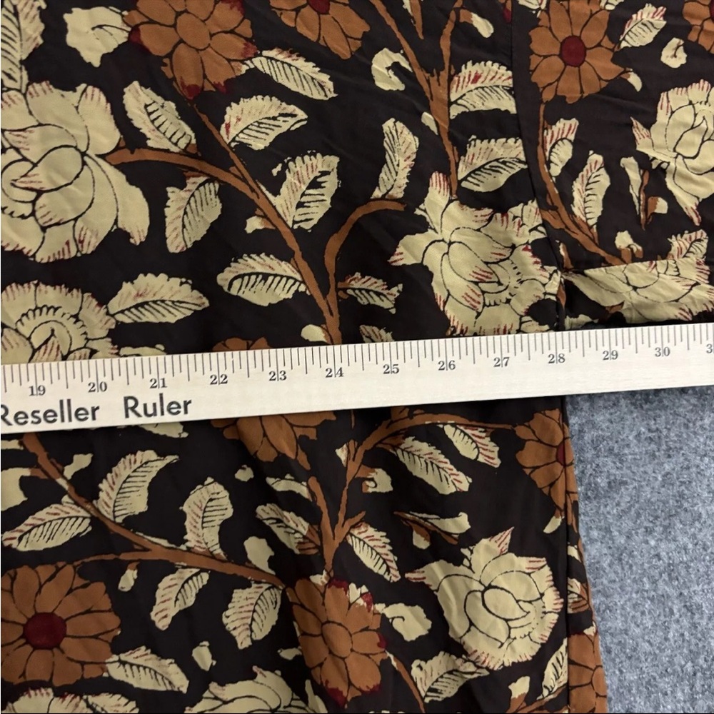 Soft Surroundings Autumn Floral Long Kimono Cardigan 1X - Picture 4 of 4